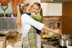 work at home stress
