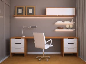 creating home office space