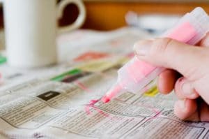 Finding work at home