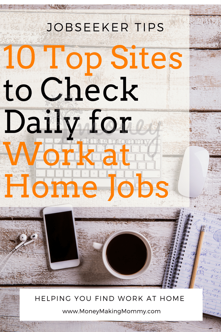 10 Top Sites to Check for Work at Home