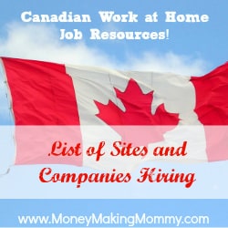 Canadian Work at Home Jobs