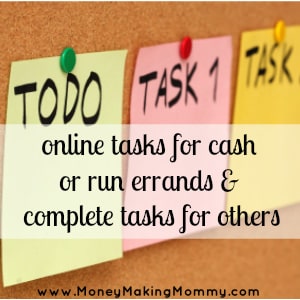 Online Tasks for Money