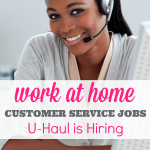 U-Haul Work at Home Jobs - Both Full time and Part time